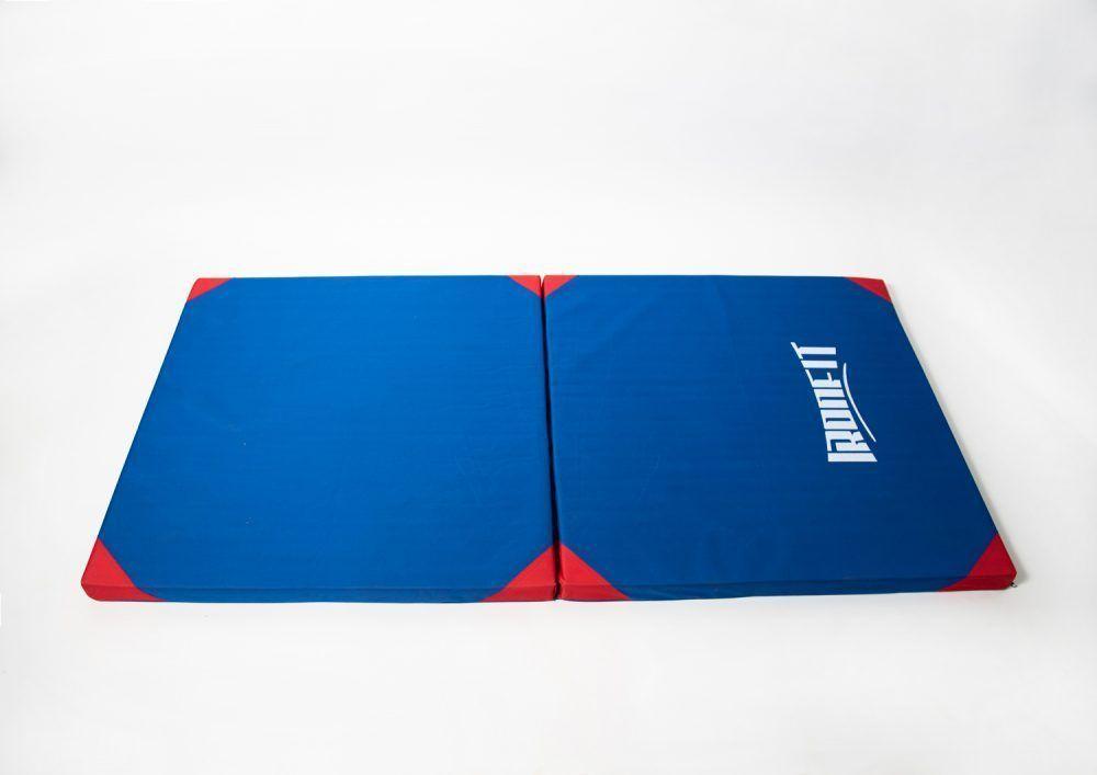 Colchoneta Para Ejercicios Ironfit 200x100x6 Cm Plegable-4