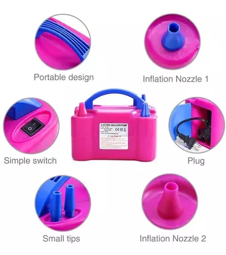 Inflador De Globos Eléctrico Maquina Para Inflar Globos-3