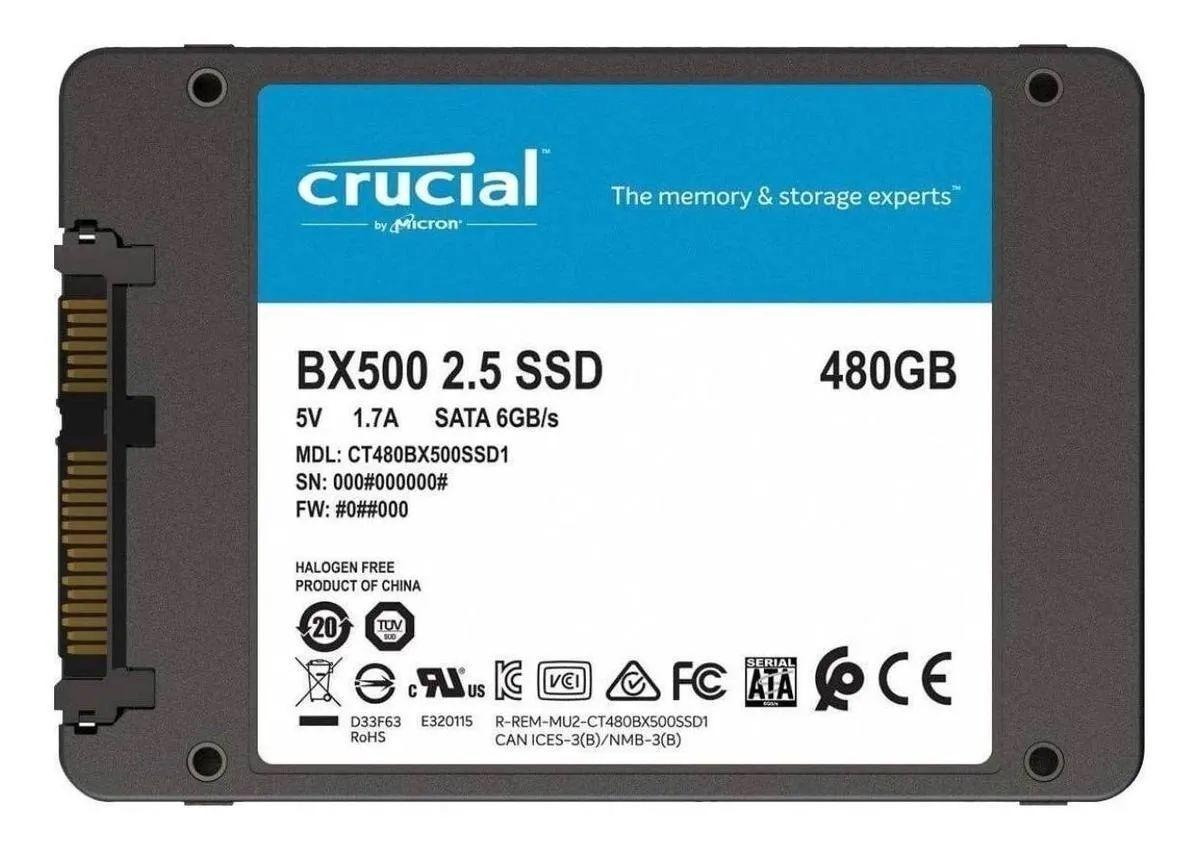 Disco sólido SSD interno Crucial CT480BX500SSD1 480GB negro-2