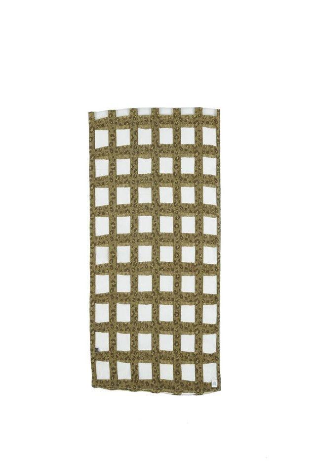 Pañuelo Verde Print Cuadrille Humana-1