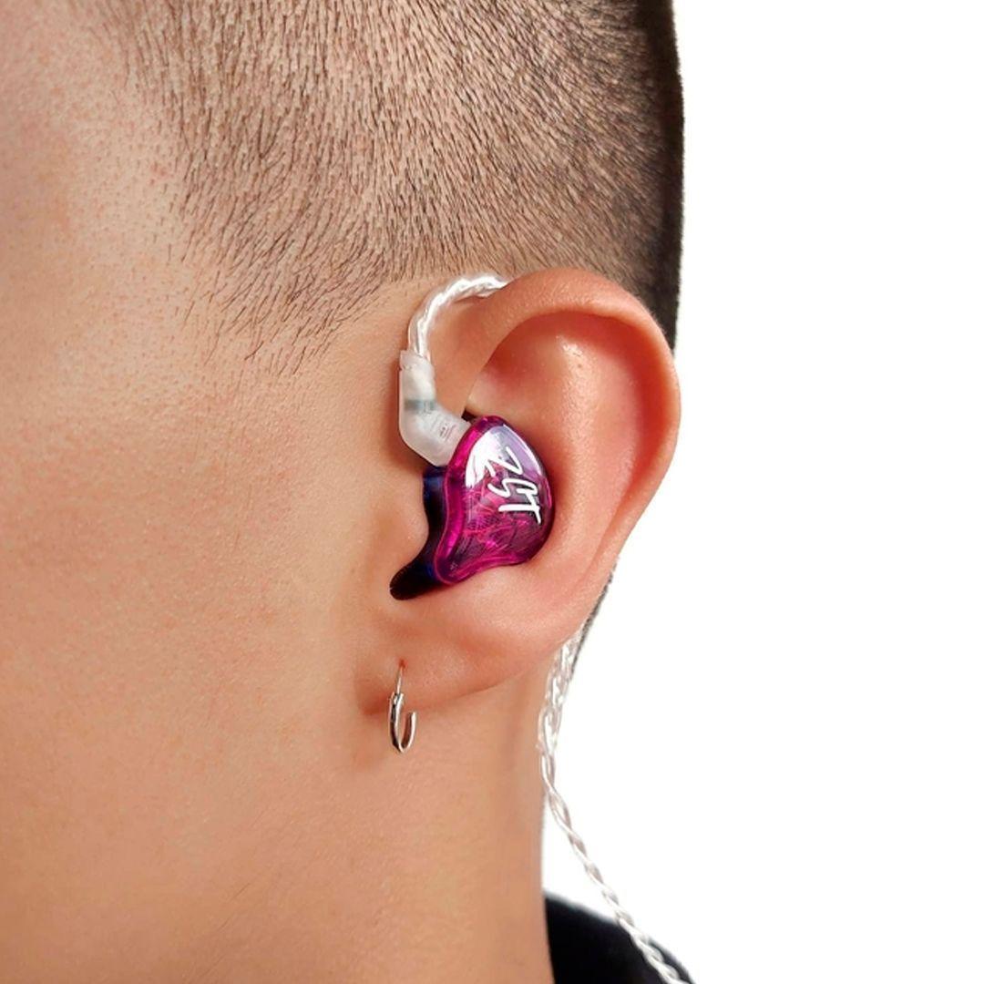 Audífonos KZ ZST + Accesorios + Gomas + Estuche.-5