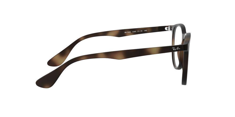 Lentes Ópticos Ray-Ban RX7046 Havana Mujer-3