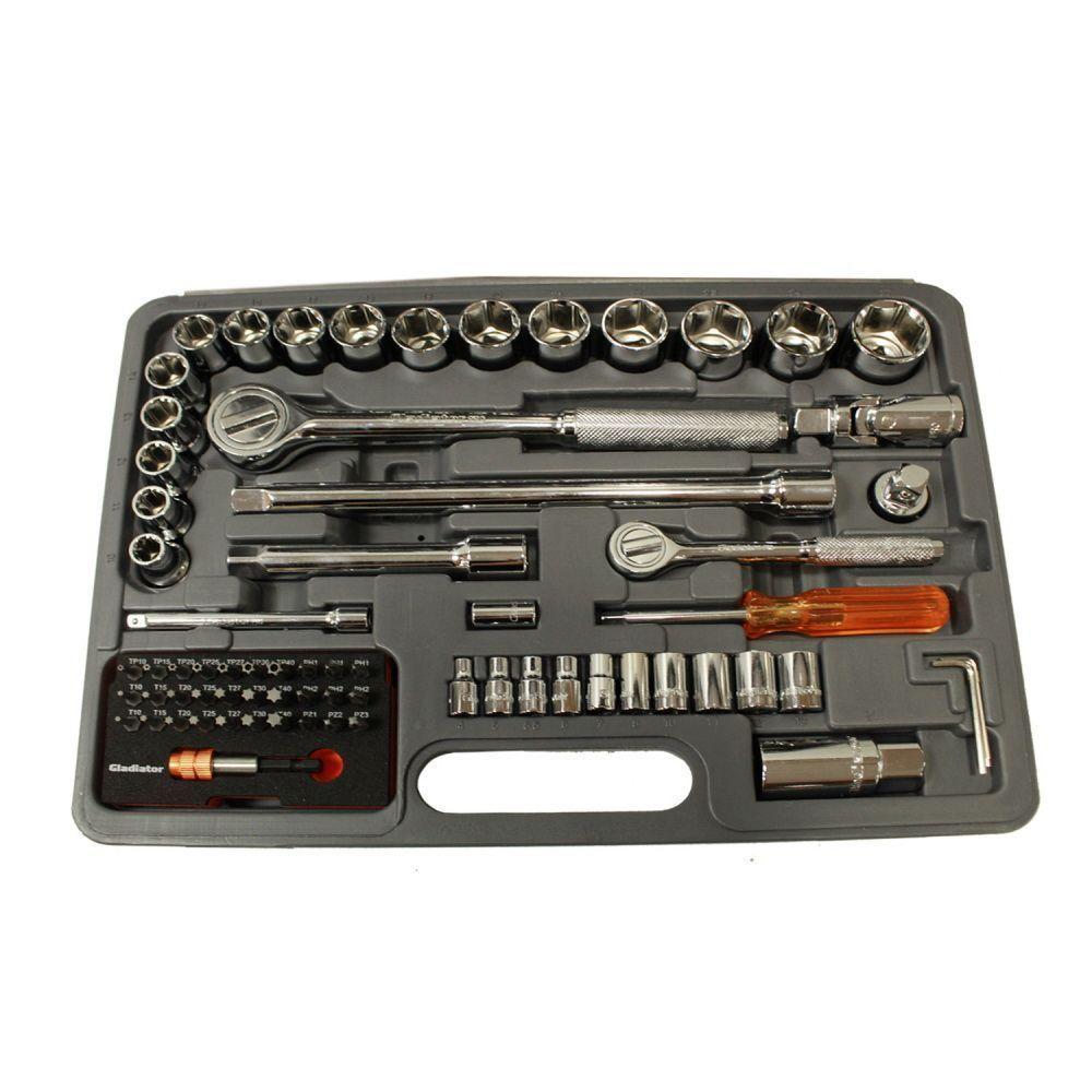 Juego De Dados 1/2"-1/4" Metrico Con Acc Jt 870K-2