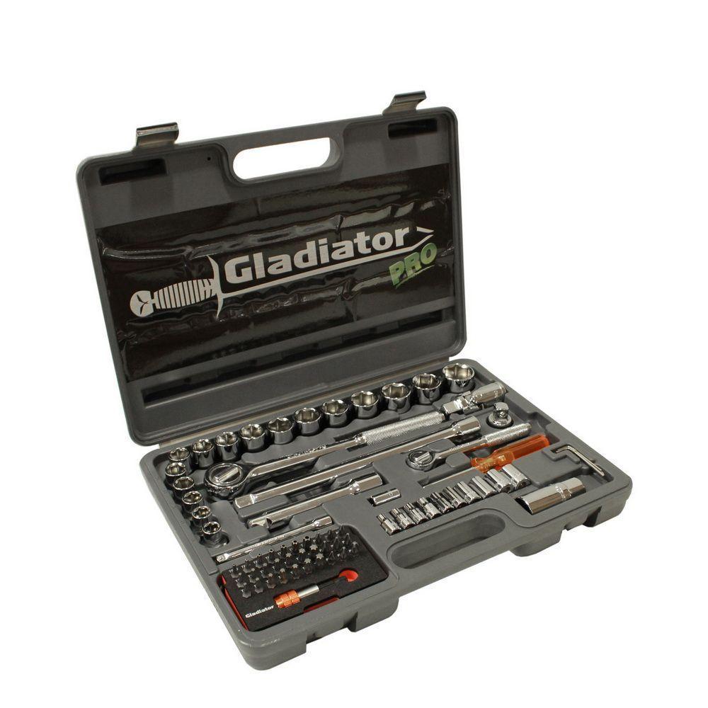 Juego De Dados 1/2"-1/4" Metrico Con Acc Jt 870K-0