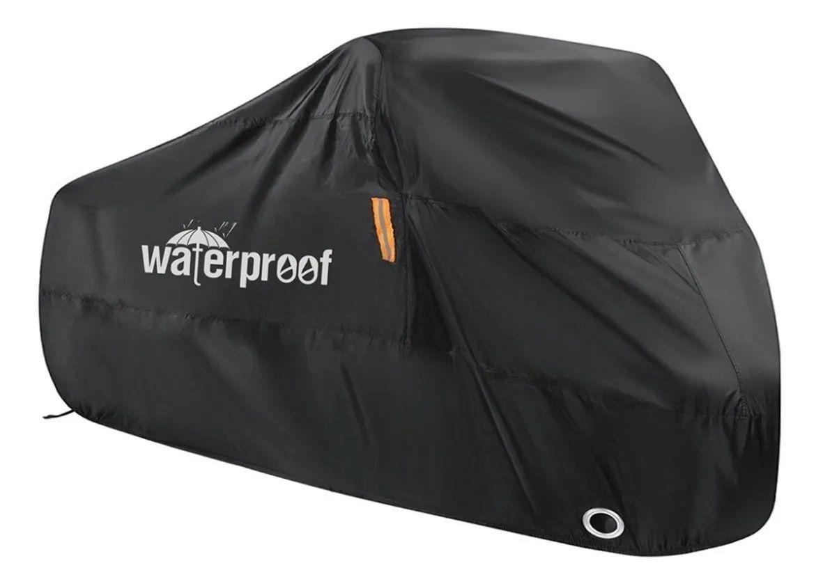 Cobertor Funda Cubre Moto Impermeable Protector 125 X 255 Cm-0