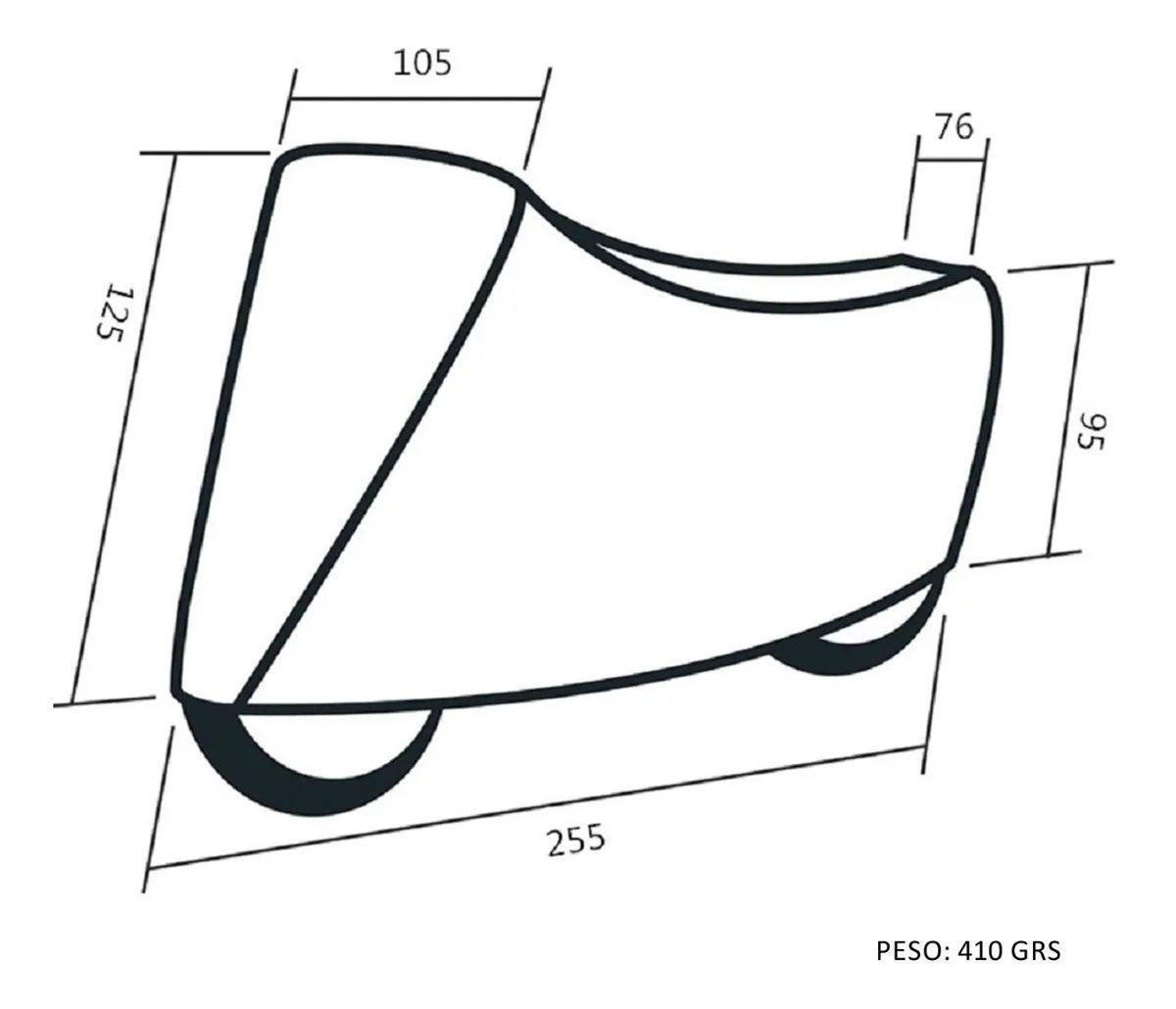 Cobertor Funda Cubre Moto Impermeable Protector 125 X 255 Cm-2