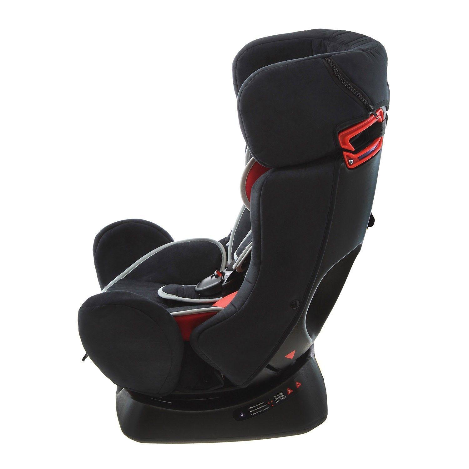 Butaca De Auto Baby Way Reclinable Bw-742 Negra/Bco-8
