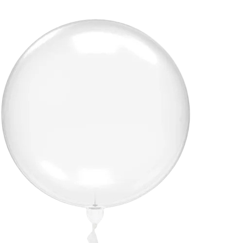Pack X10 Globos Led Globo Burbuja Decoración Fiesta 18cm -0