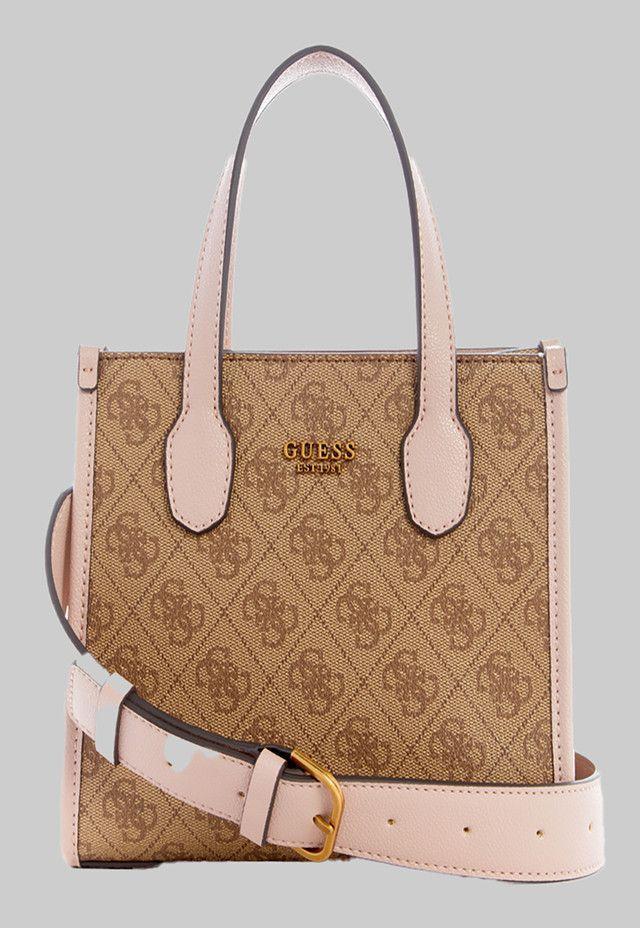 Mini Cartera Guess Silvana 2 Cmprtmnt Mini Tote Llr -0