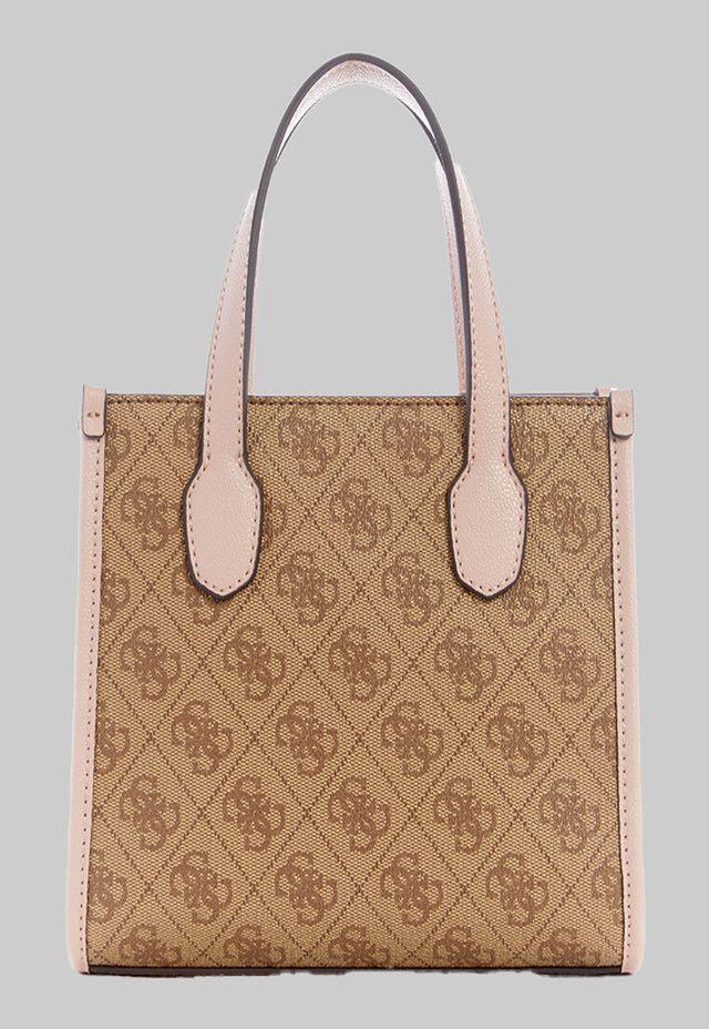 Mini Cartera Guess Silvana 2 Cmprtmnt Mini Tote Llr -2