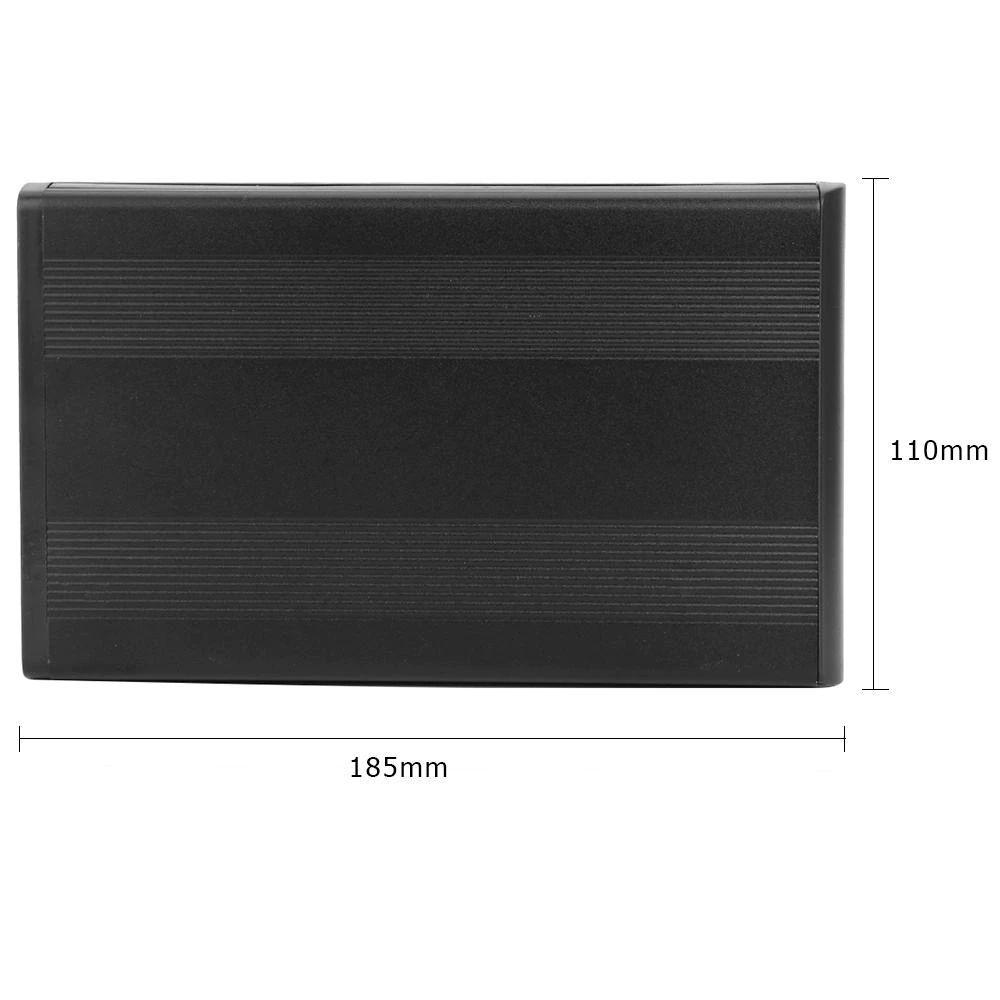 Cofre Case Disco Duro Sata 3.5¨ Usb 2.0 Aluminio Resistente-2