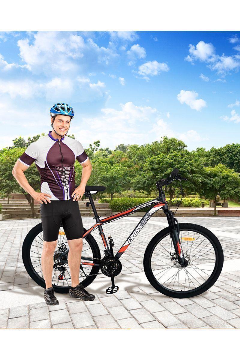 Bicicleta Mountain bike Rock 26" Rojo-5