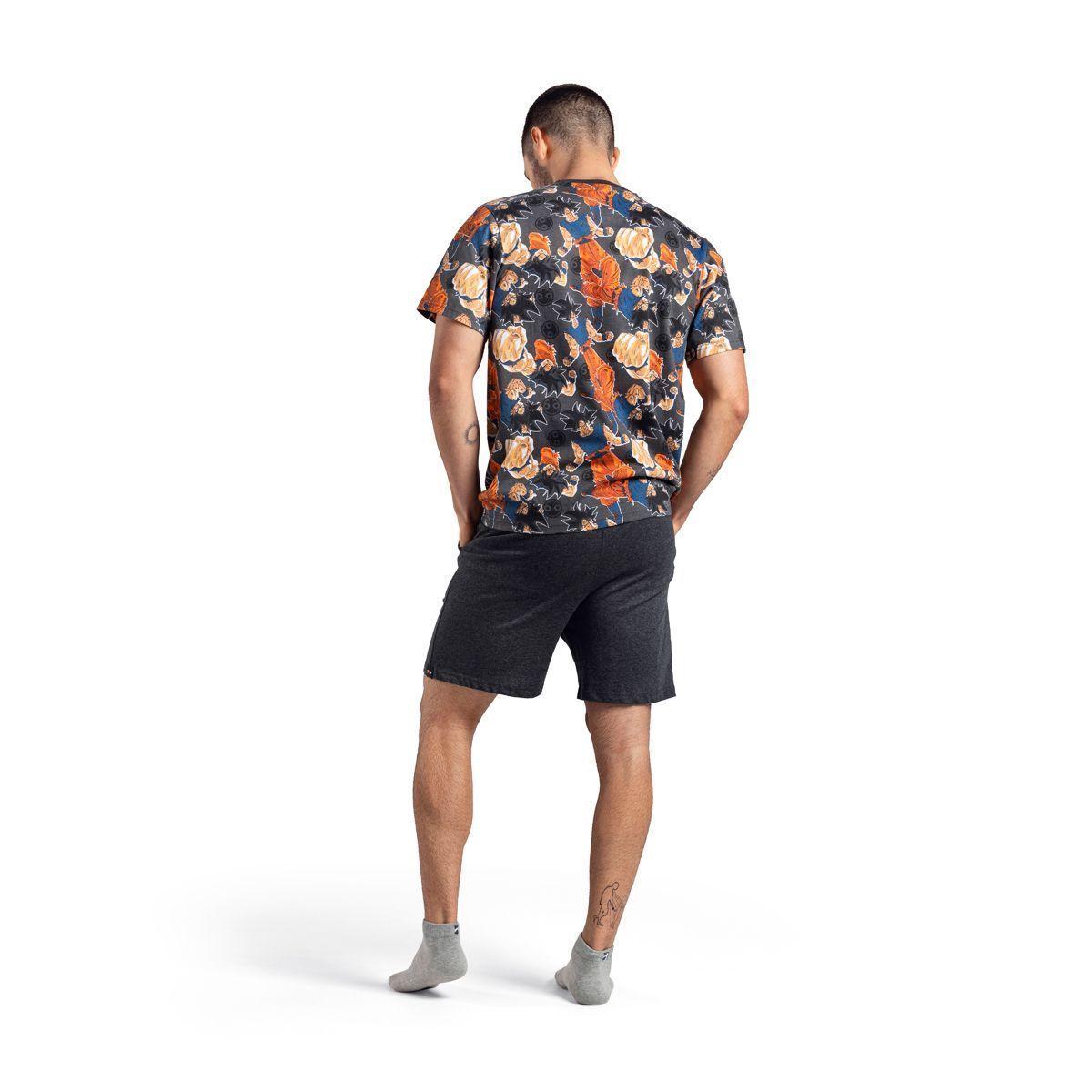Pijama Algodón Hombre Verano Dragon Ball Z C1 Top-1