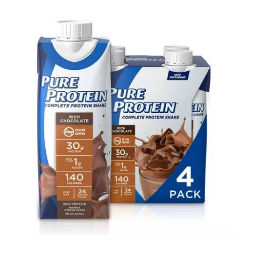 Botellas De Proteina Pure Protein Shake - 4und-0