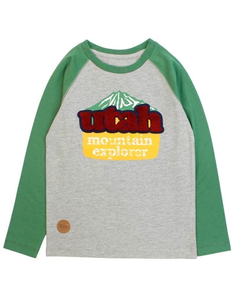 Polera Kids Niño M/ Raglan Ecolife Ficcus-0