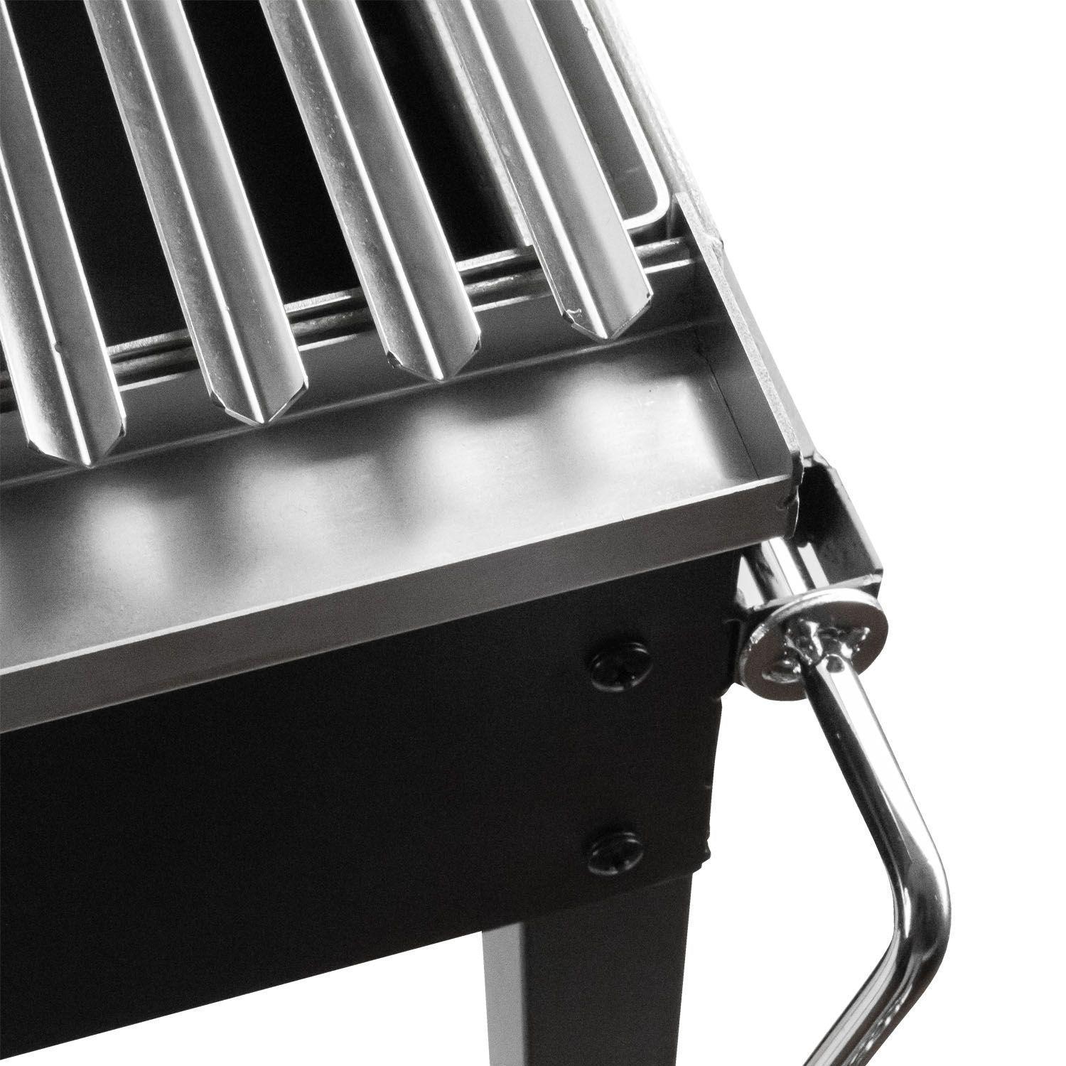 Parrilla Magallánica Rectangular 2 en 1-2