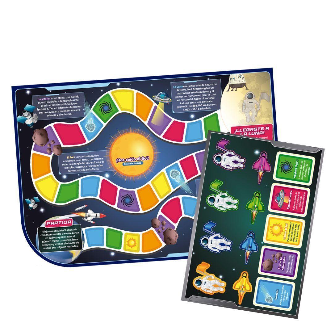 Juego Viaje A La Luna Láminas Magnéticas Juego Didáctico-1