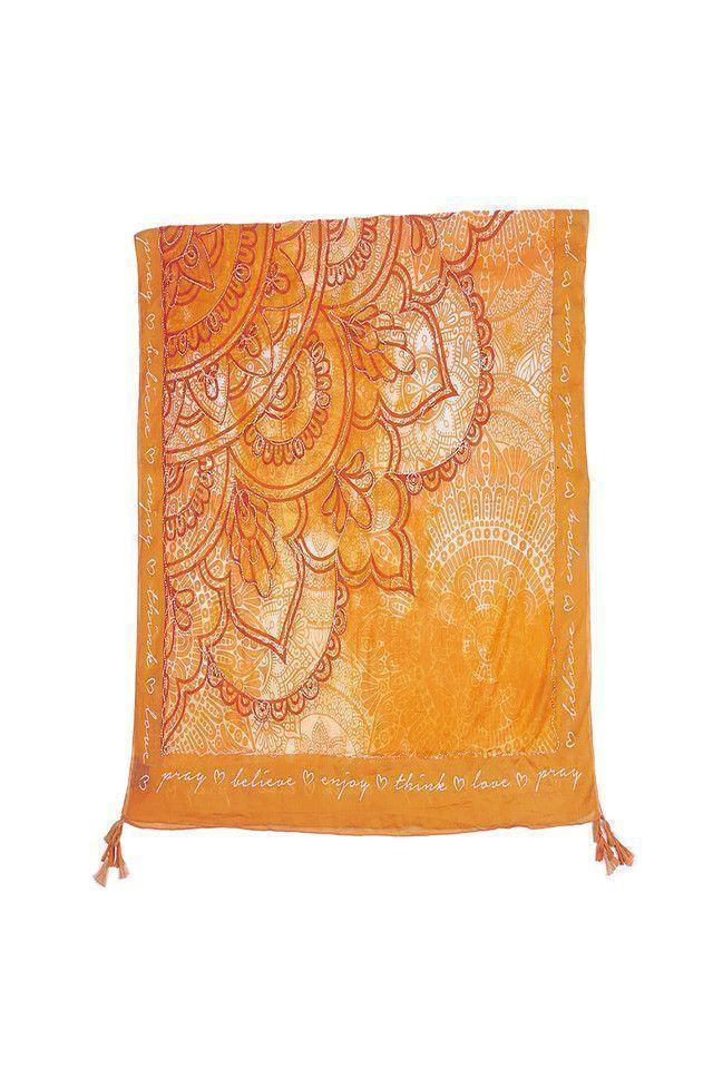 Pareo Naranjo Mandala Humana-1