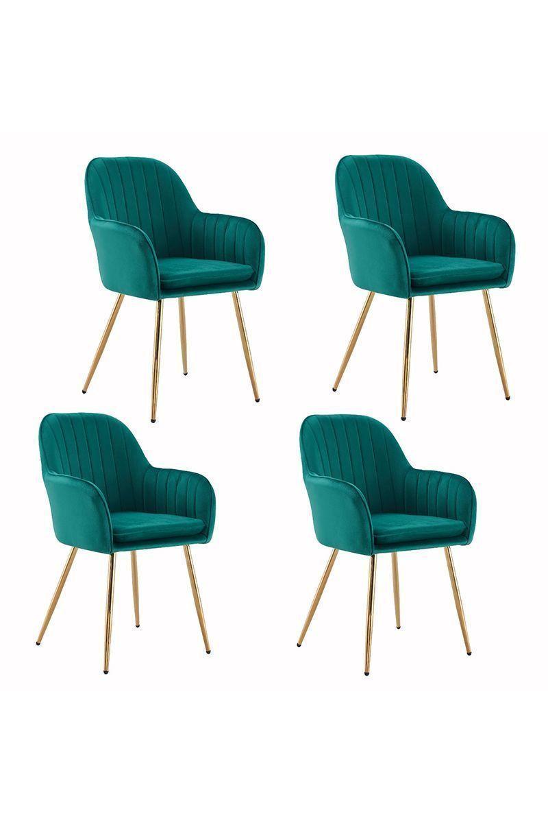 Pack 4 Silla Sitial Alicante Verde-0