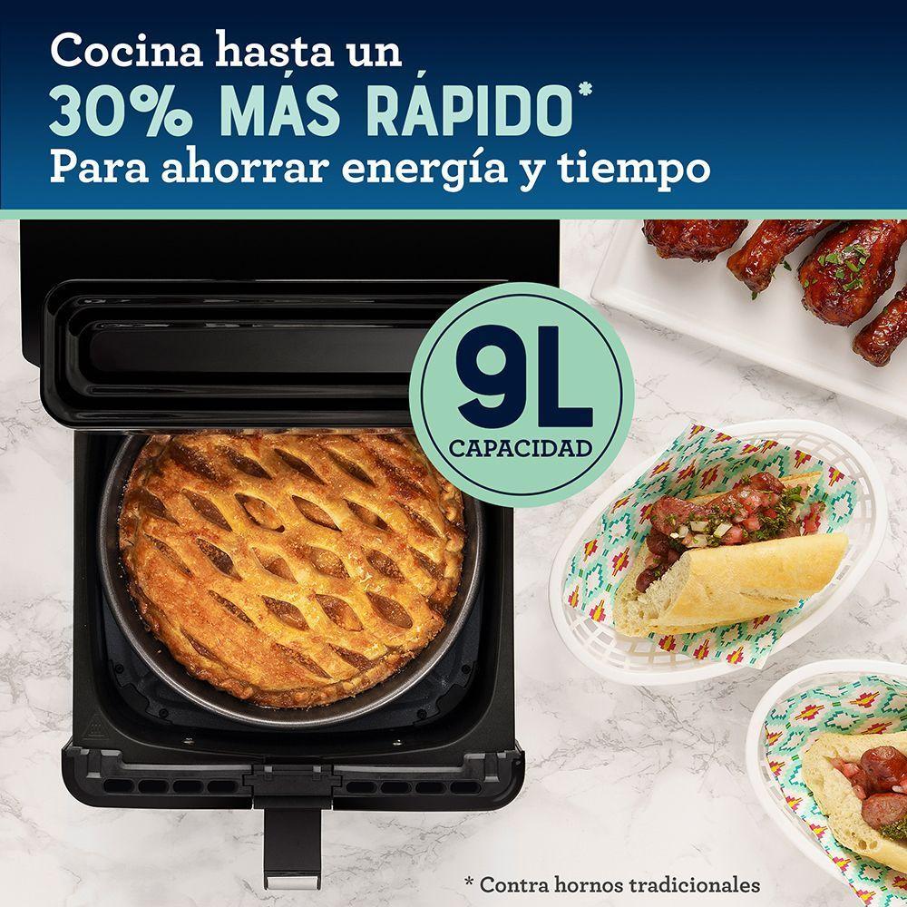 Freidora de aire digital Oster® con capacidad de 9 lt CKSTAF90D-4