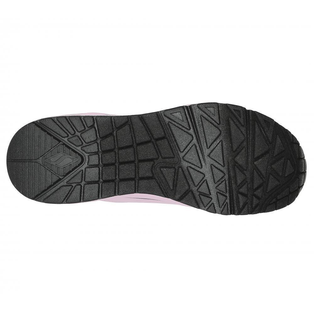 Zapatilla Mujer Uno Rosada Skechers-2