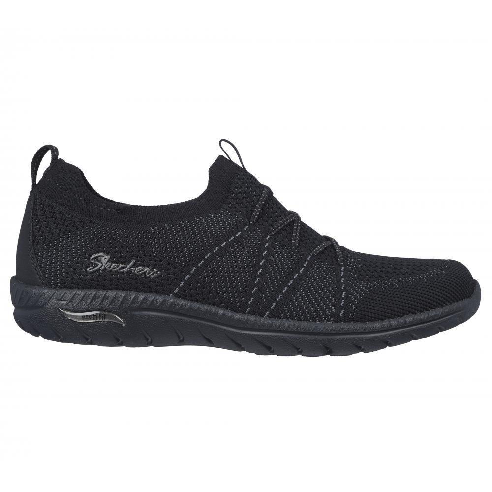 Zapatilla Mujer Arch Fit Flex Negro Skechers-4