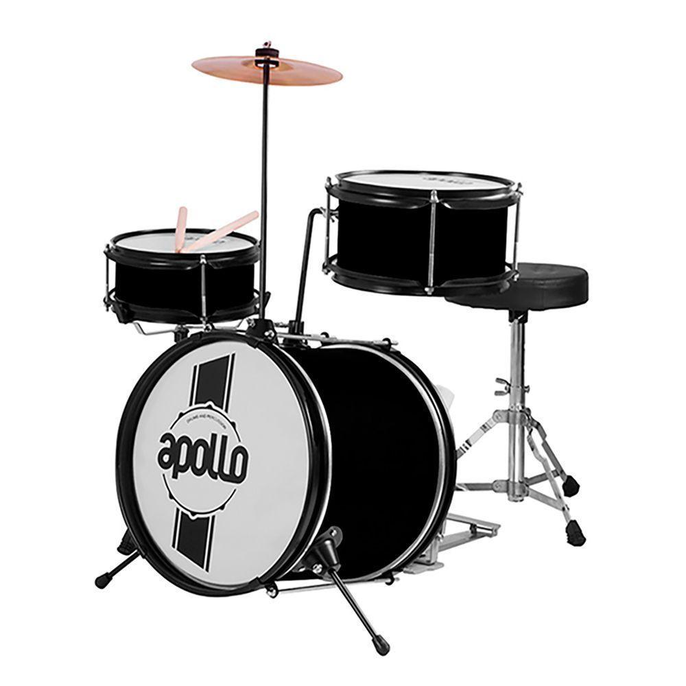 Batería acústica para niños EBNI3, color negro-2