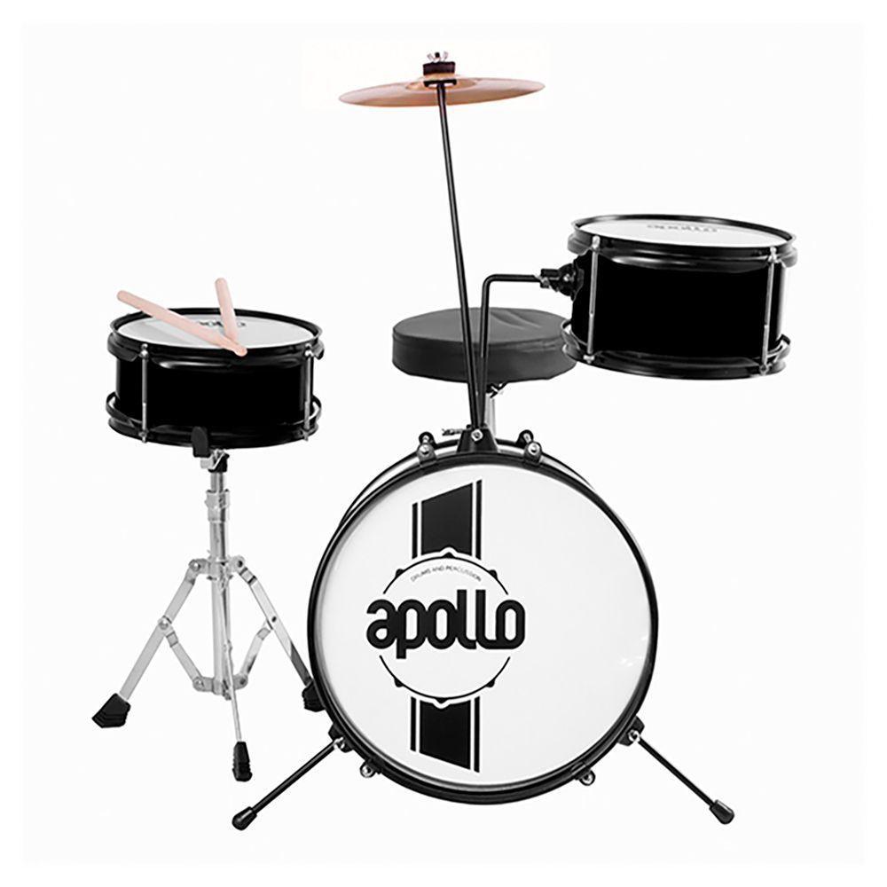 Batería acústica para niños EBNI3, color negro-0