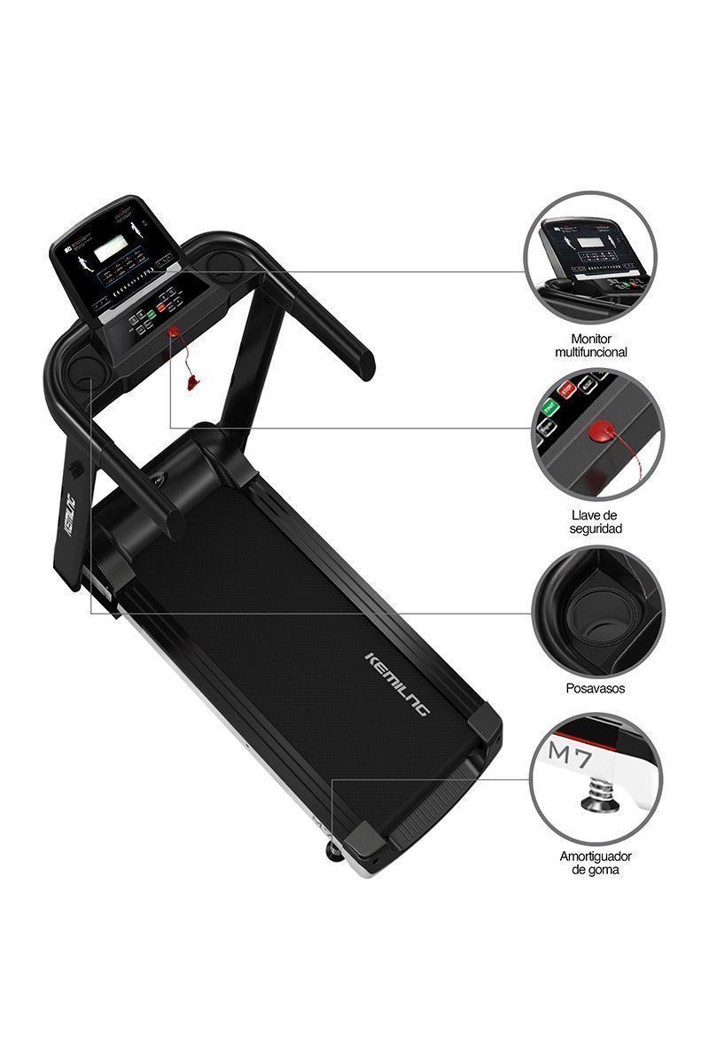 Trotadora Eléctrica Pantalla Home Fitness-3