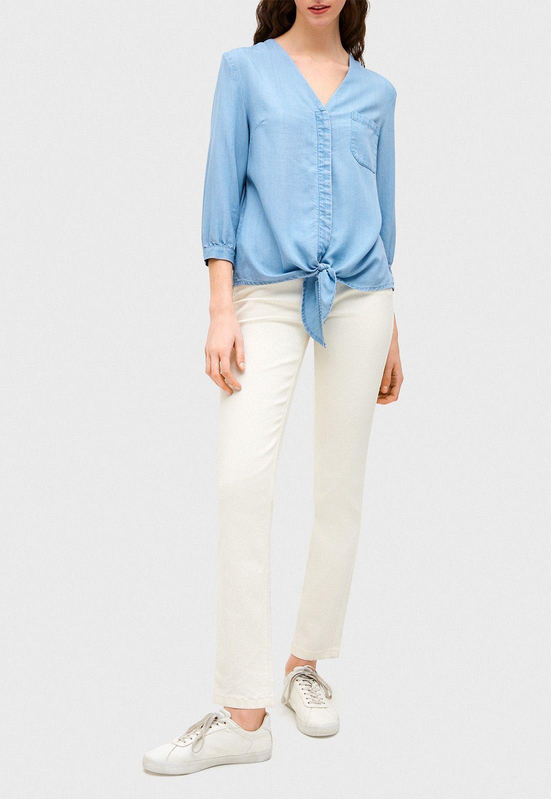 Blusa Nori Celeste-3