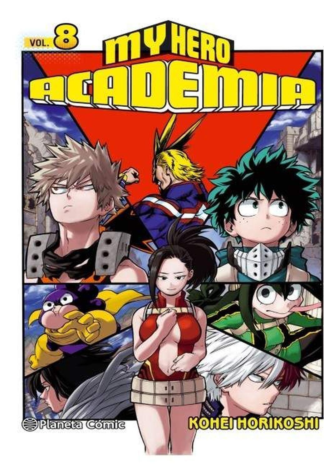 Manga My Hero Academia 08 - España-0