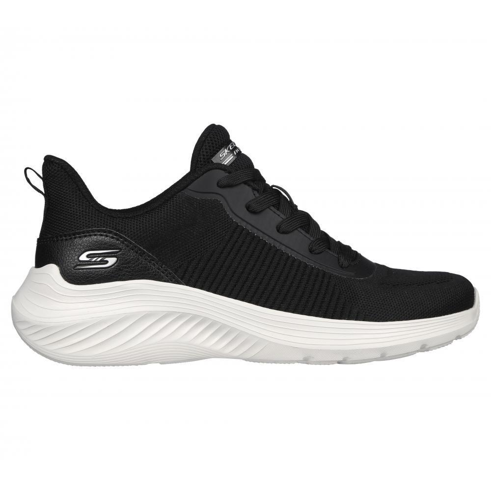 Zapatilla Mujer Bobs Squad Waves Negra Skechers-4