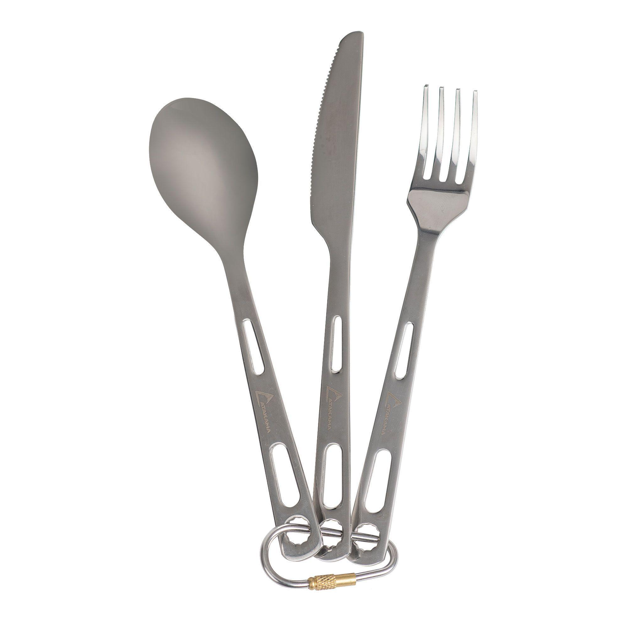 Set de cubiertos Chauchau Plateado Atakama Outdoor-0