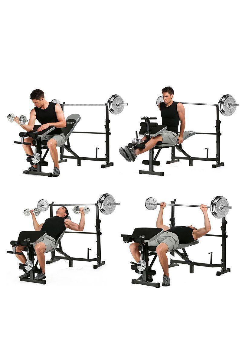 Press Banca Multifuncional Respaldo Ajustable-1