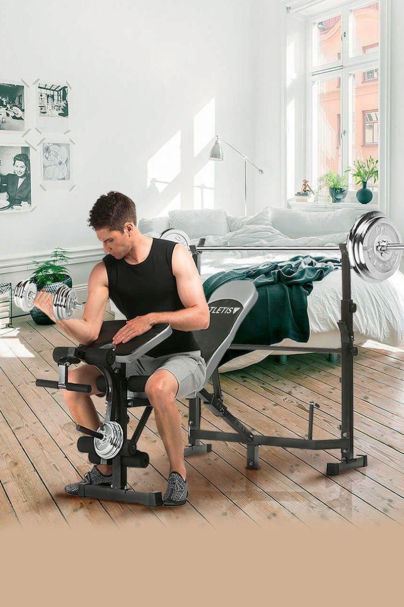 Press Banca Multifuncional Respaldo Ajustable-5