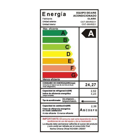 Aire Acondicionado Clark, Split muro, On-Off 18000 BTU(36 mt2)-4