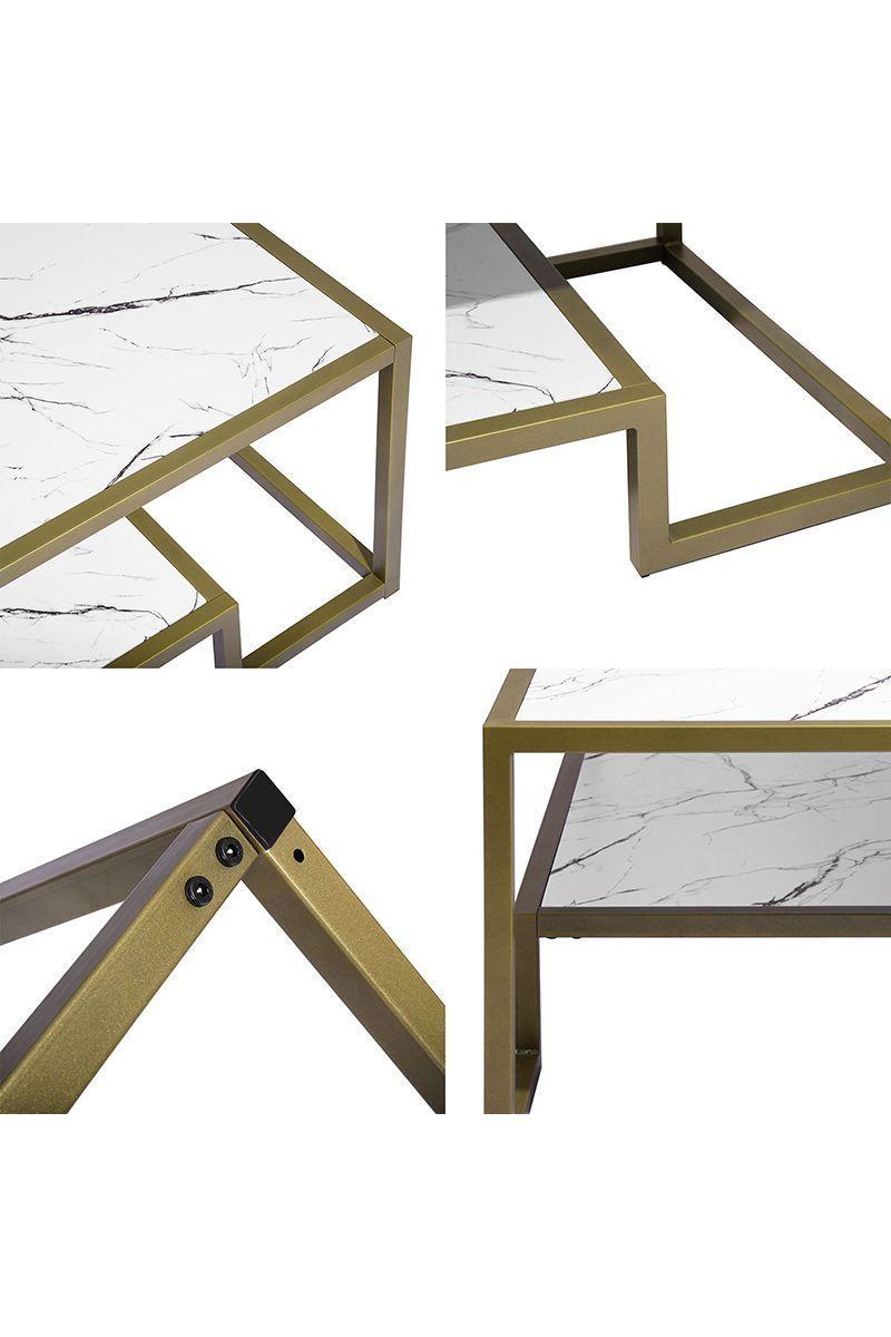 Mesa de Centro Prisma Blanco-4