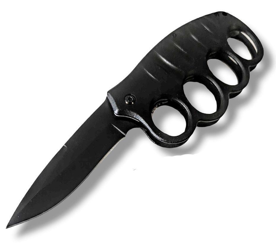 Manopla Hibrida Cuchillo Black Inferno  Asistida Am75-0