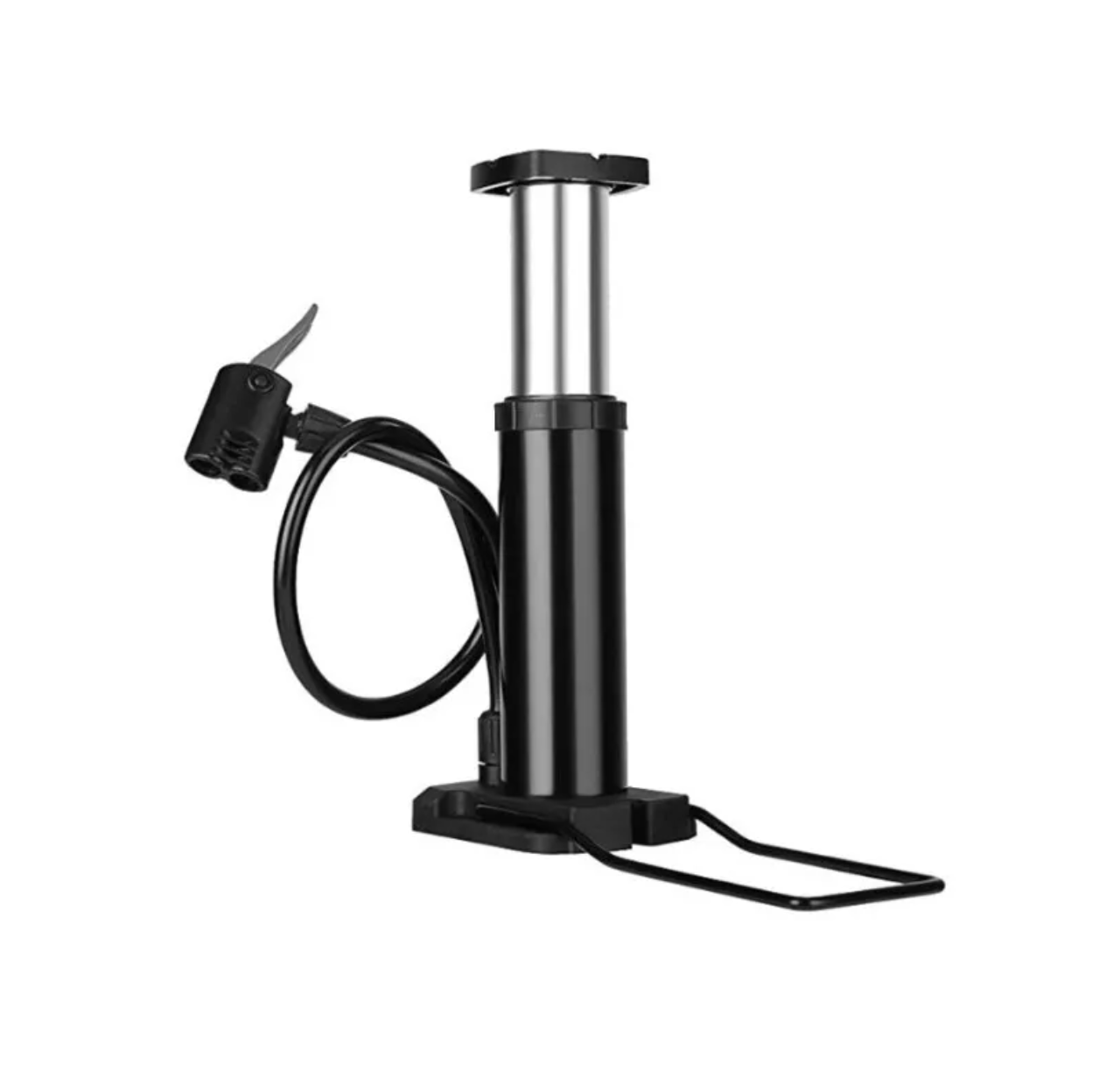 Bomba De Aire Manual Aluminio Para Bicicleta O Motocicleta-0