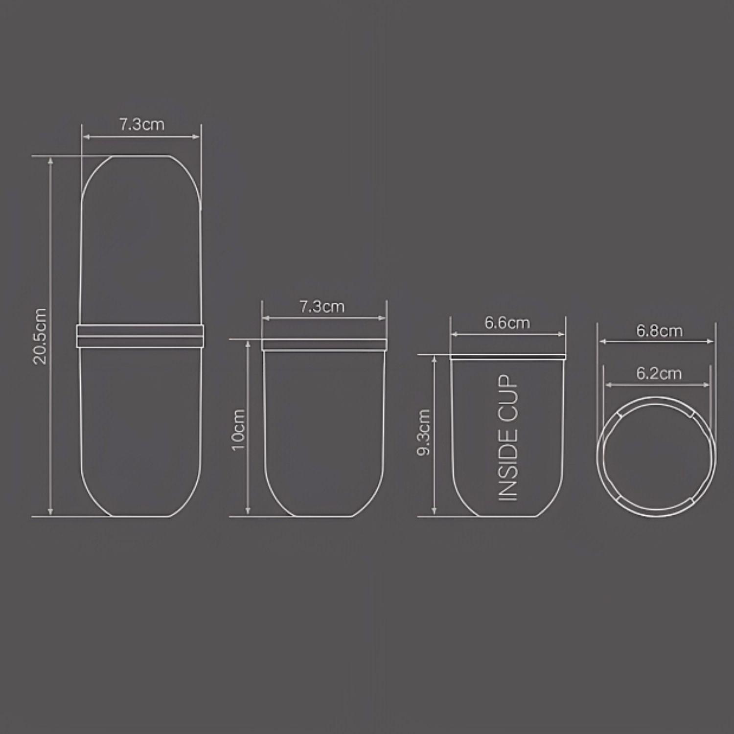 Envase Contenedor Articulos Personales Portátil Almacenador-4