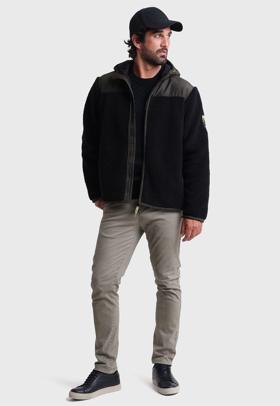 Polerón Sherpa Con Capucha Arrow PL2534FNE-5