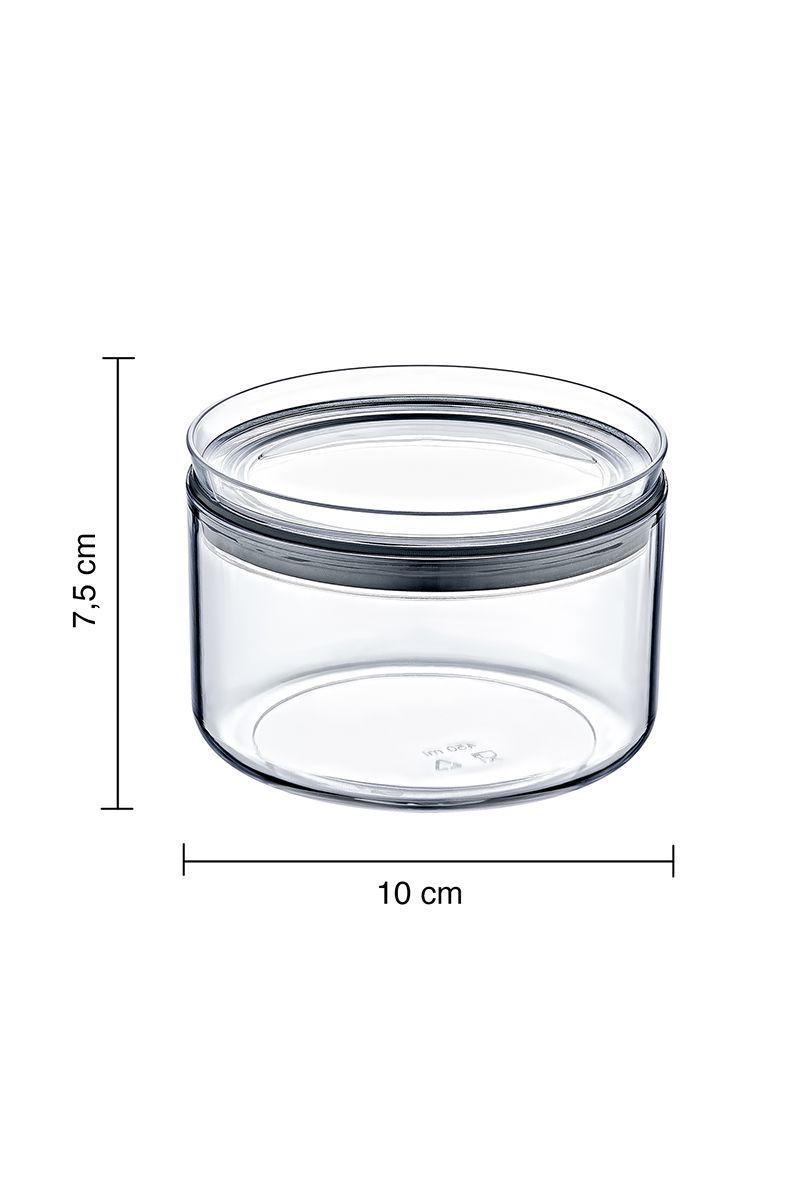 Contenedor Hermético 0,45 Lt Crystal Round-2