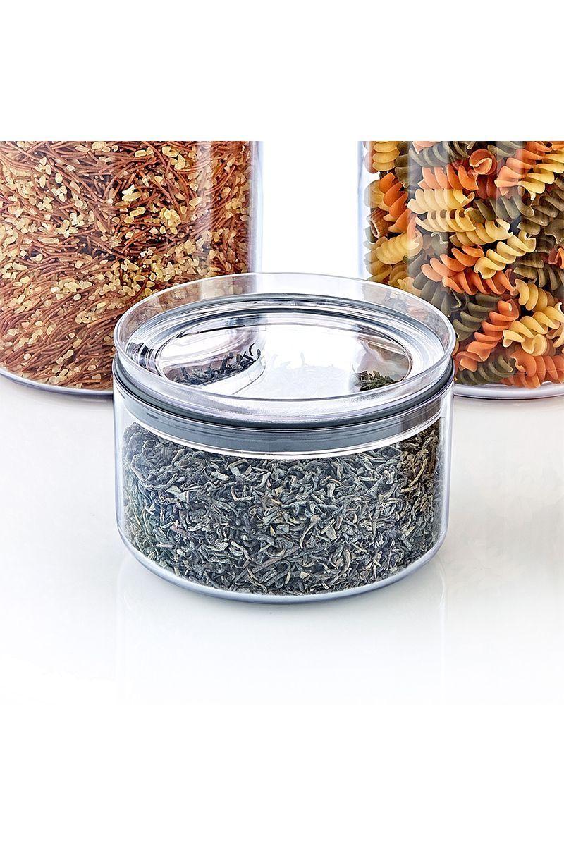 Contenedor Hermético 0,45 Lt Crystal Round-1