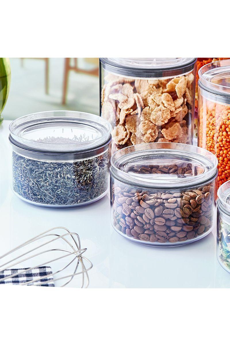 Contenedor Hermético 0,45 Lt Crystal Round-3