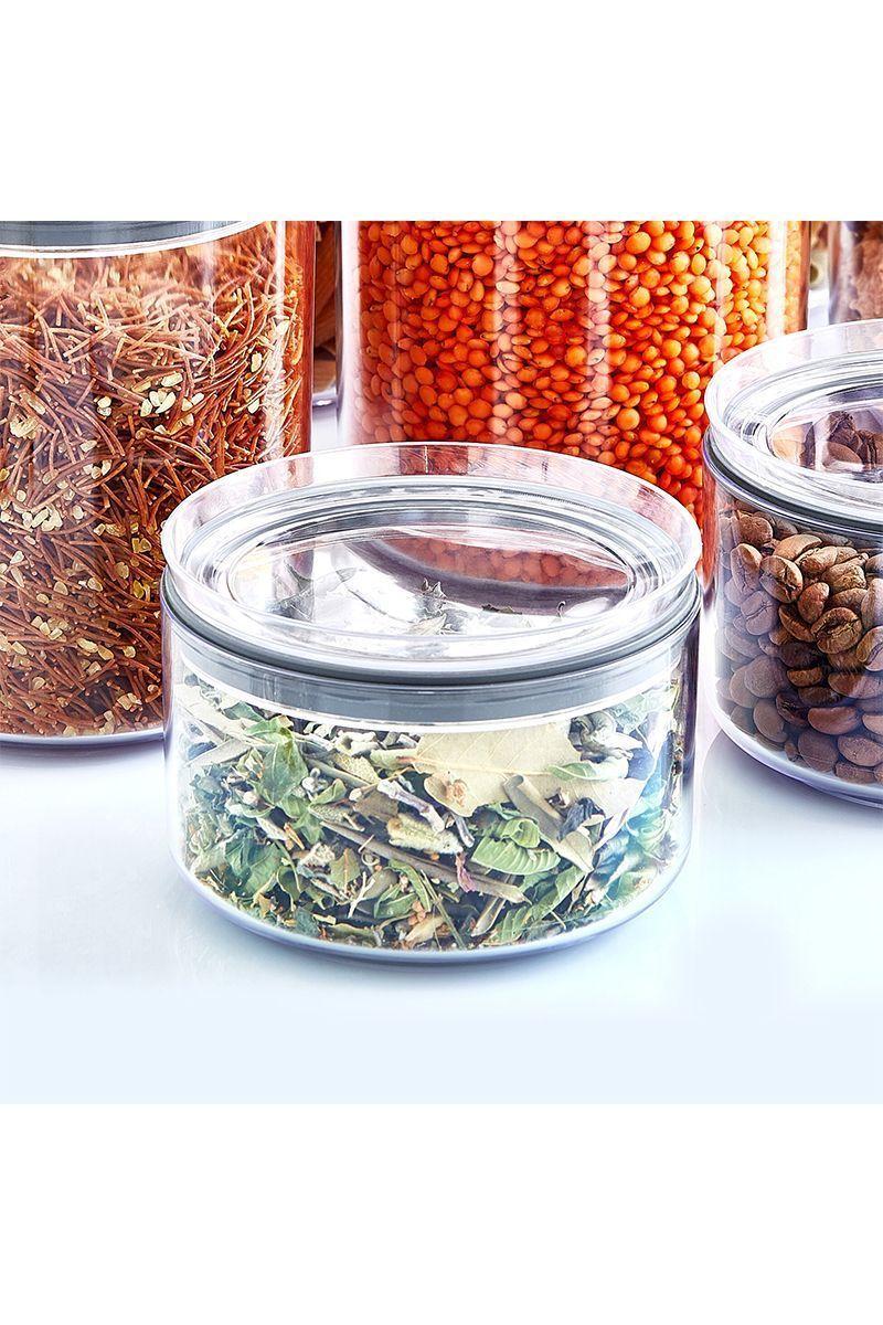 Contenedor Hermético 0,45 Lt Crystal Round-5