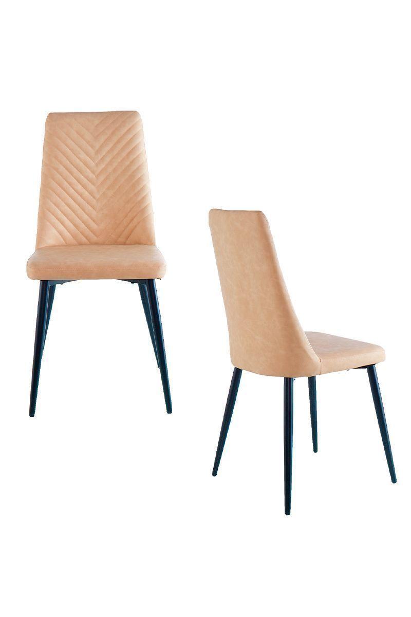 Pack 2 Sillas De Comedor Beige-2