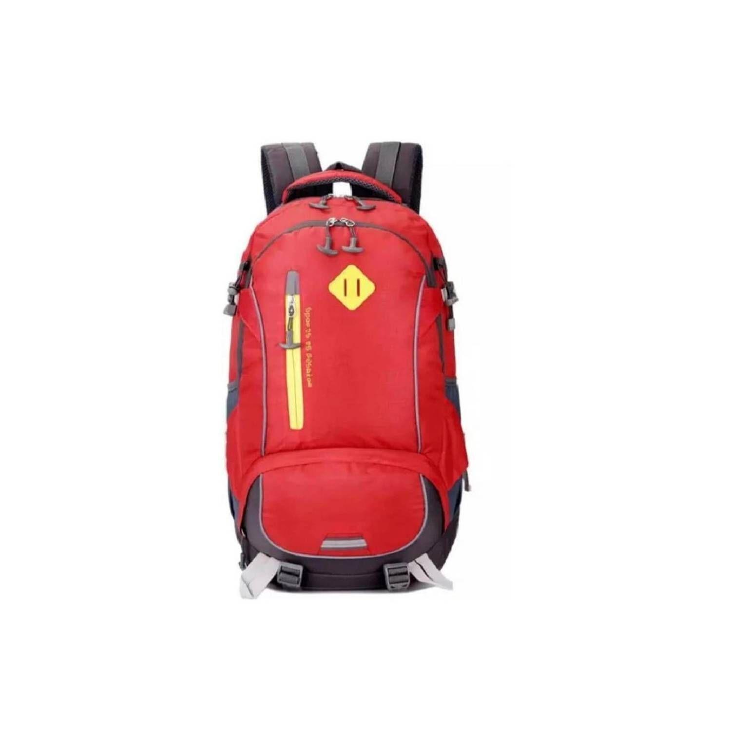 Mochila Outdoor Deportivo Roja 40 Litros-0