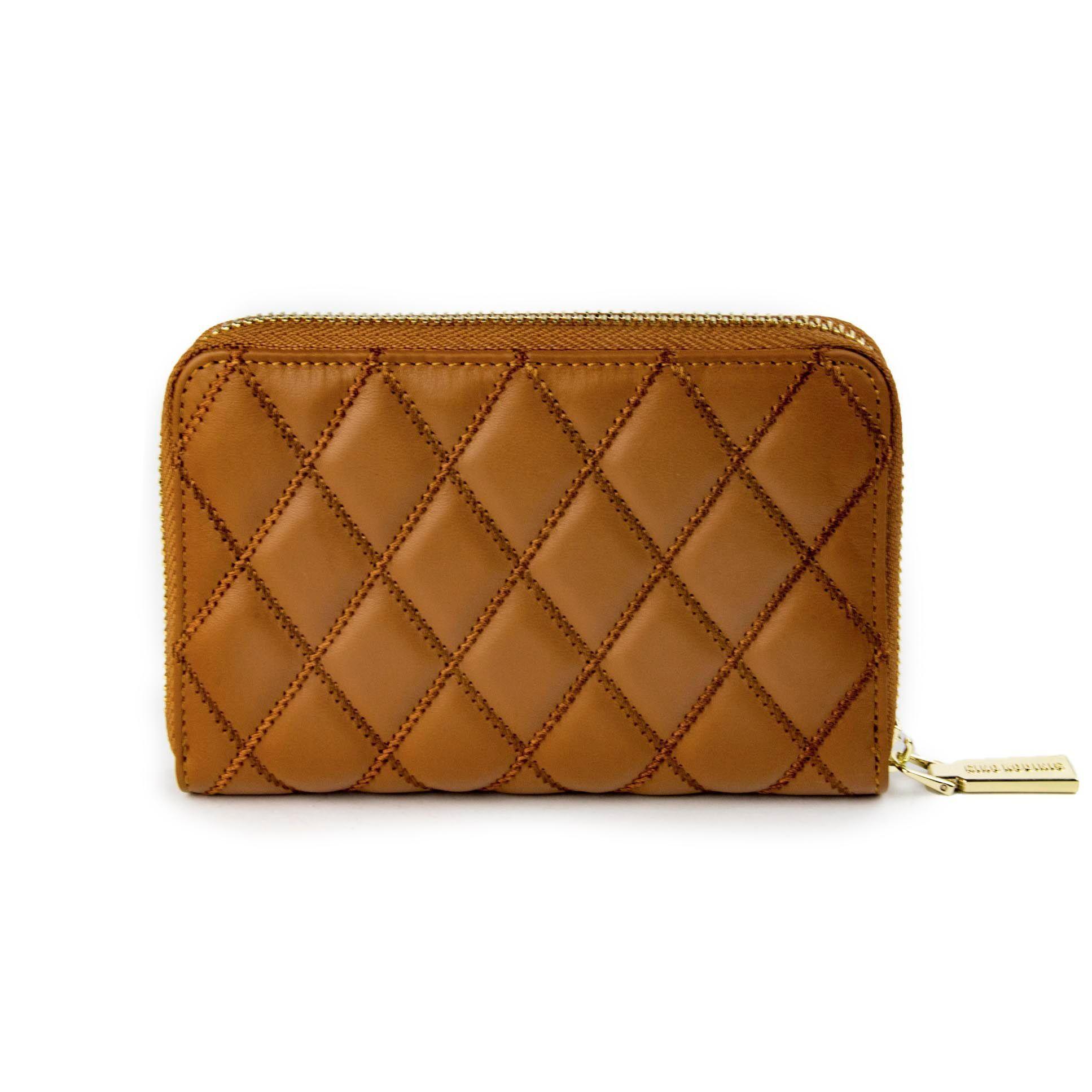 Billetera de dama Join 1061 Camel Gino Rodinis -4