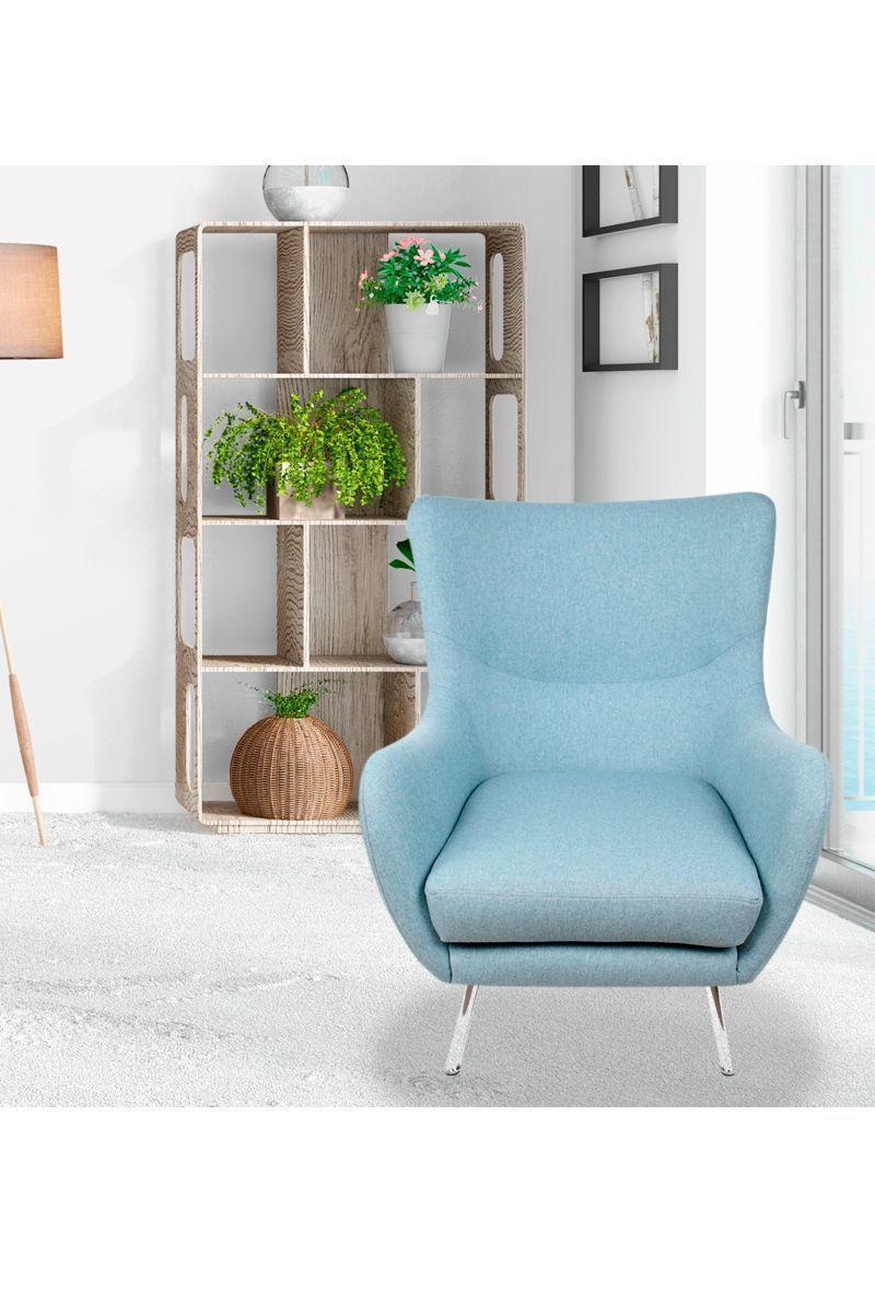 Sitial Respaldo Alto Venecia Celeste-5