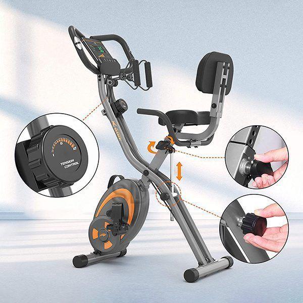 Bicicleta X Bike plegable Luxury – Amazon Leikefitness BC2320-3